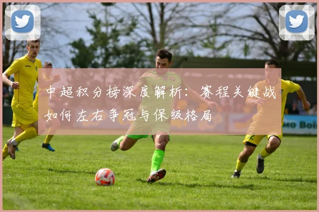 中超积分榜深度解析:赛程关键战如何左右争冠与保级格局